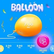 Balloon casino game by SmartSoft – featured logo at Mostbet
